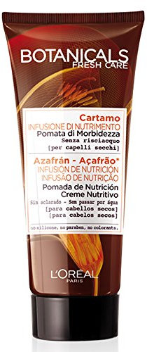 L'Oréal Paris Botanicals Cartamo Infusione di Nutrimento Trattamento per Capelli Secchi, 100 ml