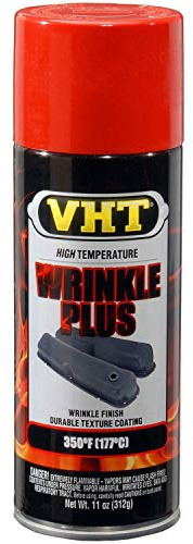 Duplicolor High Temp Paint, VHT Wrinkle Plus Red, Pt# SP204, sp 204 (1)