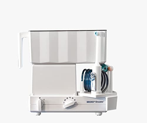 Broxo Jet - Orajets (Hydropulseur / Jet dentaire fabriqué en France) + un accompagnement personnalisé avec un expert + le protège-carte Arkebion® dédié à la protection des données RFID