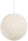 QAZQA - Modern Pendelleuchte I Esstisch I Esszimmer I Pendellampe I Hängelampe I Pendellampe I Pendelleuchte I Lampe I Leuchte im Landhausstil weiße Kugel 45cm - Corda I Wohnzimmer I Schlafzimmer - Pa