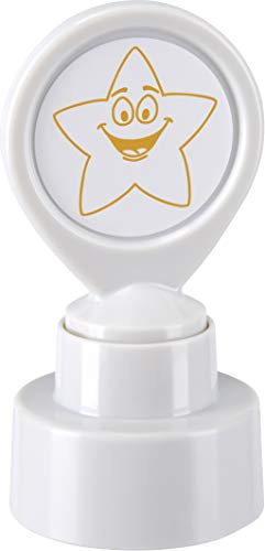 COLOP motivational stamp - Gold Star - Gold ink | 147163 | Teacher gold star reward school stamper
