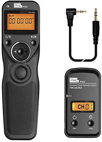 Pixel TW-283 E3 Wireless Shutter Release Remote Control Compatible for Canon Eos R10 R8 R7 R6 R6M3 R6M2 RP XT XTi XS XSi T1i T2i T3 T3i T4i T5 T5i T6i T7i T8i 1300D 1100D 1000D 550D 500D 450D 90D