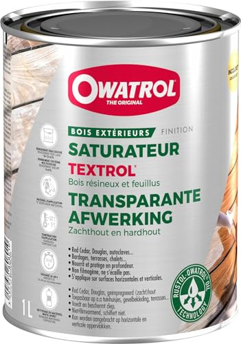 Owatrol Textrol - Penetrating Oil For Wood - 2.5L Clear