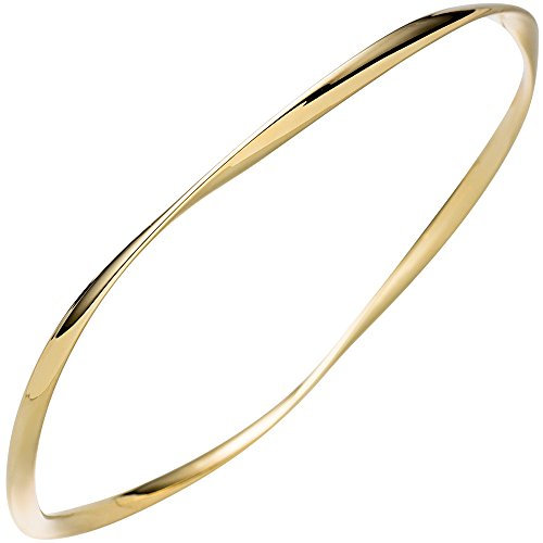JOBO Armreif Armband 925 Sterling Silber gold vergoldet