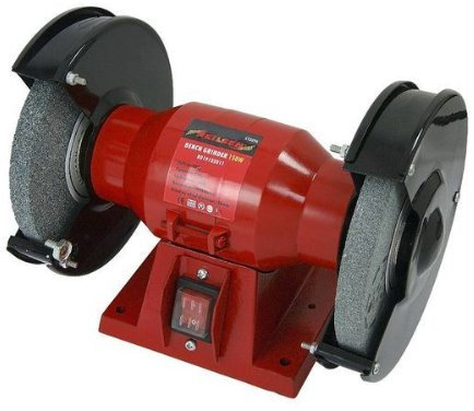 Neilsen CT3096 150W Bench Grinder - 230V/50Hz, 2950 RPM, 150mm Grinding Wheel, Ideal for Sharpening Tools, Grinding Metal and Polishing Surfaces