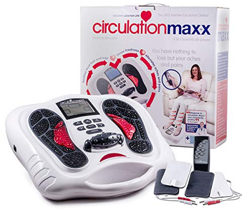 BioEnergiser Circulation Maxx Blood Booster - EMS Muscle Stimulator - Medical Class IIa Device - Developed in The UK - Aid Blood Circulation - As Seen in Press