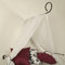 JalousieCrew Betthimmel Himmelstange Himmelbett Himmelset Baldachin Raffhalter Himmelhalter (Schwarz)