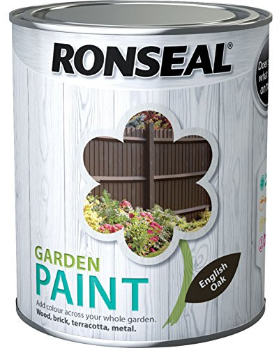 Ronseal General Purpose Garden Paint English Oak 250ml