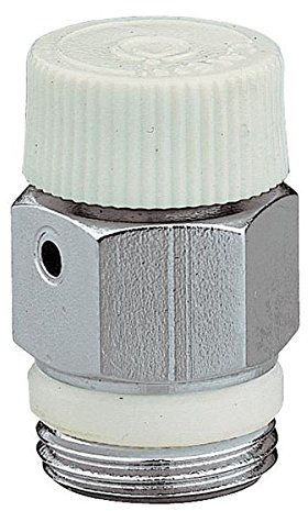 Caleffi Manueller Heizkörper, 1/8 Zoll, Ventil, Schlüssel nicht erforderlich