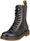 Dr. Martens Homme 1490 10-Eyelet Bottes, Noir Lisse, 44 EU