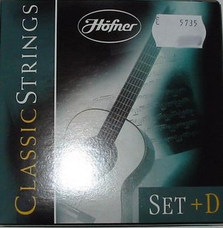 Höfner HCS+D Nylon Classicsaiten Satz Medium Tension