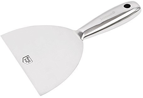 Saekulum Spachtel ganz aus Edelstahl rostfrei 150mm Fugenspachtel Malerspachtel Stielspachtel Schaber Breitspachtel