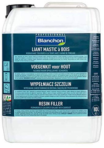Liant mastic à bois - incolore - 10 litres - Blanchon