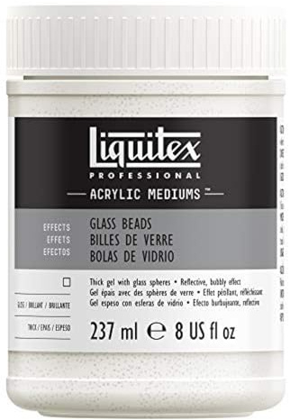 Liquitex 6908 Glass Beads Acrylic Texture Gel - 237ml