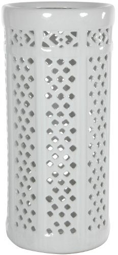 Red Lantern 17 Carved Lattice Decorative Umbrella Stand
