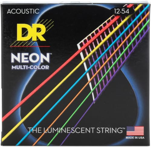DR A NEON MCA-12 HiDef Acoustic Saite mehrfarbig