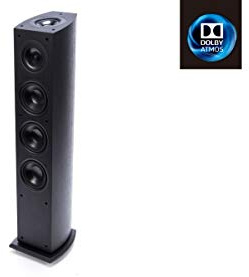Pioneer S-FS73A - Altavoz de suelo de 140W para Home cinema (3 vías, 38-20.000 Hz, 86 dB), negro