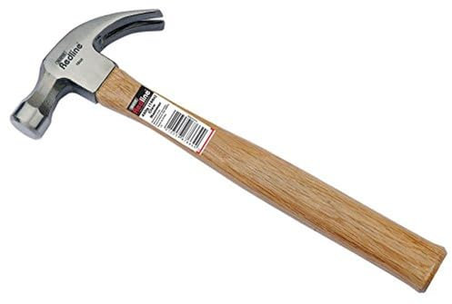 Draper Redline Marteau arrache-clou avec manche en bois, modèle 67664, 450 g