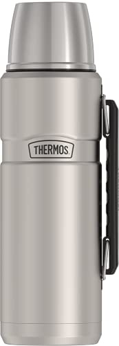Thermos Stainless King 40 Ounce Beverage Bottle, Stainless Steel