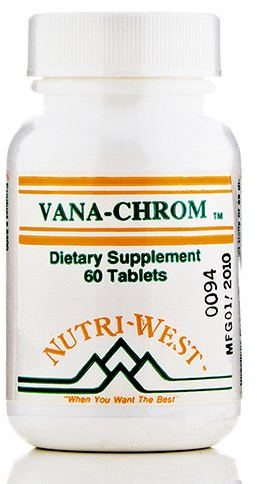 Vana-Chrom - 60 Tablets by Nutri West