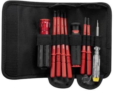 Stanley STHT0-66426 VDE Multi-Bit Screwdriver Set (10 Pieces)