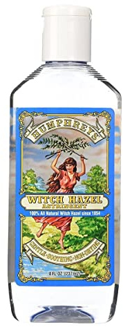 Humphrey's Homeopathic Remedies Witch Hazel Astringent Gentle 8 oz.