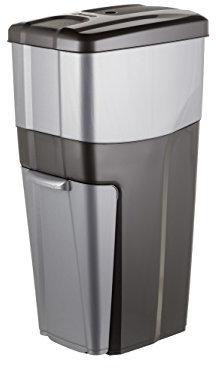 Bama Trypla pattumiera Tripla, Grigio, 70 X 39 X 28 cm