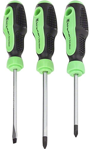 Birzman Werkzeug Schraubendreher-Set, Grün-Schwarz-Silber, BM14-SD