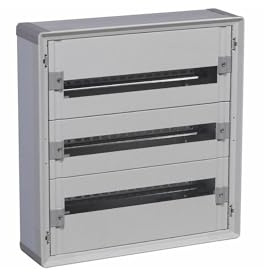 401803 Legrand Tableau de distribution isolant XL3 160-3 rangées de 24 modules - Tout modulaire prêt à l'emploi