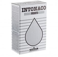 Malta Pronta Grigia Per La Costruzione Di Pareti In Laterizio, Blocco In Cemento E Pietra. Come Intonaco Di Fondo Da Applicare A Mano.