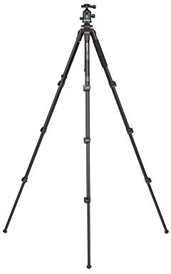 Benro Adventure 2 Series Aluminum Tripod with B2 Ball Head – Stable Travel Support,Flip Locks, Arca-Compatible Quick Release Plate & Multi-Angle Leg Positions for Photo and Video (TAD28AIB2)