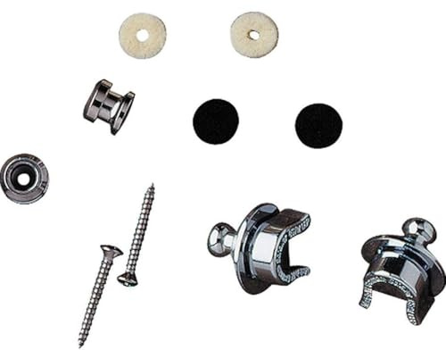 Fender Straplock W/ Button Chrome