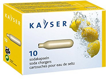 Kayser 8 gram Soda Chargers- CO2 Chargers by Kayser