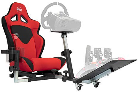 OpenWheeler Advanced Racing Simulator Seat Driving Simulator Gaming Chair with Gear Shift Mount