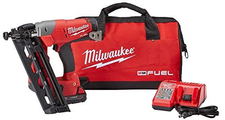 Milwaukee Electric Tool 2741-21CT Milwaukee M18 Fuel 16 Gauge Straight Finish Nailer, Plastic, 1 x 11.9 x 3.2
