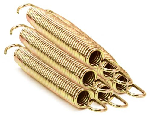awm Trampolin Federn (135, 145, 165, 178, 185, 215 mm) Sprungfedern Ersatzfedern Spiralfedern (4X 185mm)