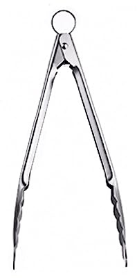 Cuisipro Mini Tong of Stainless Steel, Silver, 32 x 22 x 22 cm