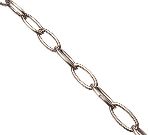 Nuvo 25/1069-3 Feet Section of Chain, Brushed Nickel