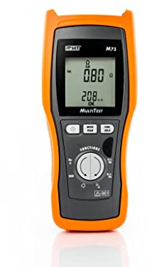 HT-Instruments M73 Multimètre numérique TRMS avec contrôle de résistance à la boucle RCD