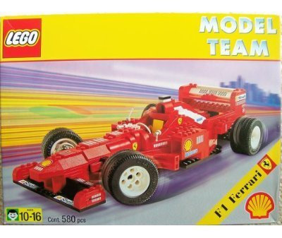 LEGO Model Team 2556 Shell F1 Ferrari Race Car