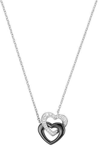 Ceranity Damen-Halskette Sterling-Silber 925 Keramik Zirkonia 45 cm 1-72/0005-N