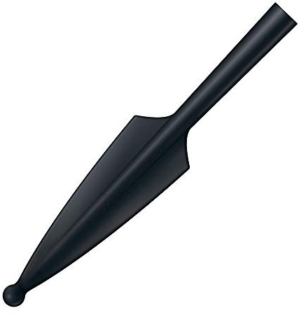 Cold Steel 92R95Z Robuste Trainings-Speerspitze aus Gummi Schwarz Trainingswaffe Trainingslanze