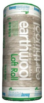 Knauf Earthwool Loft Insulation 200 Millimetre x 5.93 Square Metre Per Roll Pack of 3 Rolls