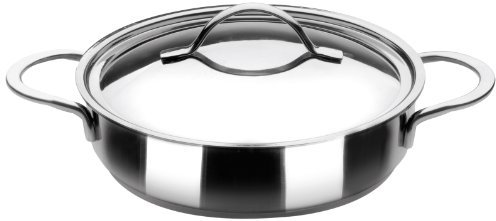 IBILI - Sauteuse avec couvercle Noah, 18 cm, Acier inoxydable 18/10, Compatible avec l’induction