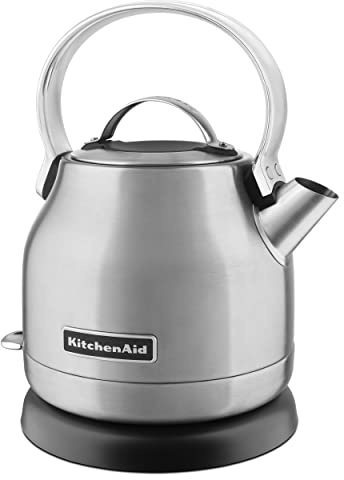 KitchenAid KEK1222SX 1.25-Liter Electric Kettle - Brushed Stainless Steel, Small