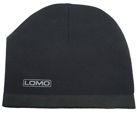 Lomo Neoprene Beanie Hat - Medium Black