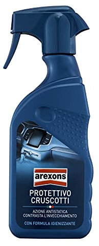 Arexons Cura Auto, Protettivo Cruscotti 400 ml, Lucida, rinnova e protegge gli interni in plastica dell'auto, Azione antistatica, Elimina odori sgradevoli