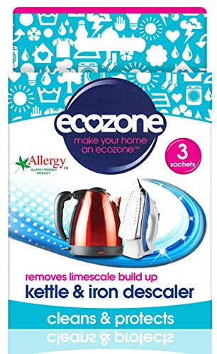 Ecozone Kettle & Iron Descaler Sachets, Pack of 3