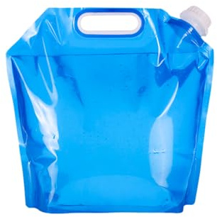 DTOL 5L Folding Drinking Water Container Storage Bag Pouch for Camping Hiking Picnic BBQ