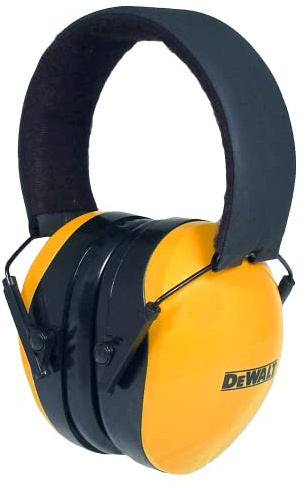 Dewalt DPG62-C Interceptor Protective Safety Earmuff Yellow/ Black, Adult